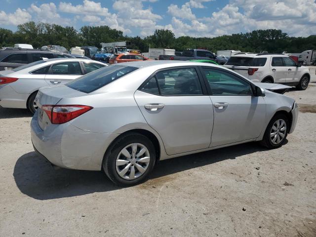  TOYOTA COROLLA 2015 Srebrny