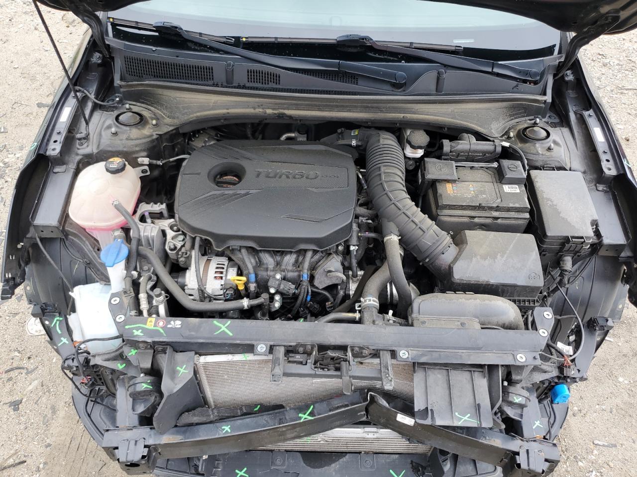 2021 Kia Forte Gt VIN: 3KPF44AC4ME314391 Lot: 64174355