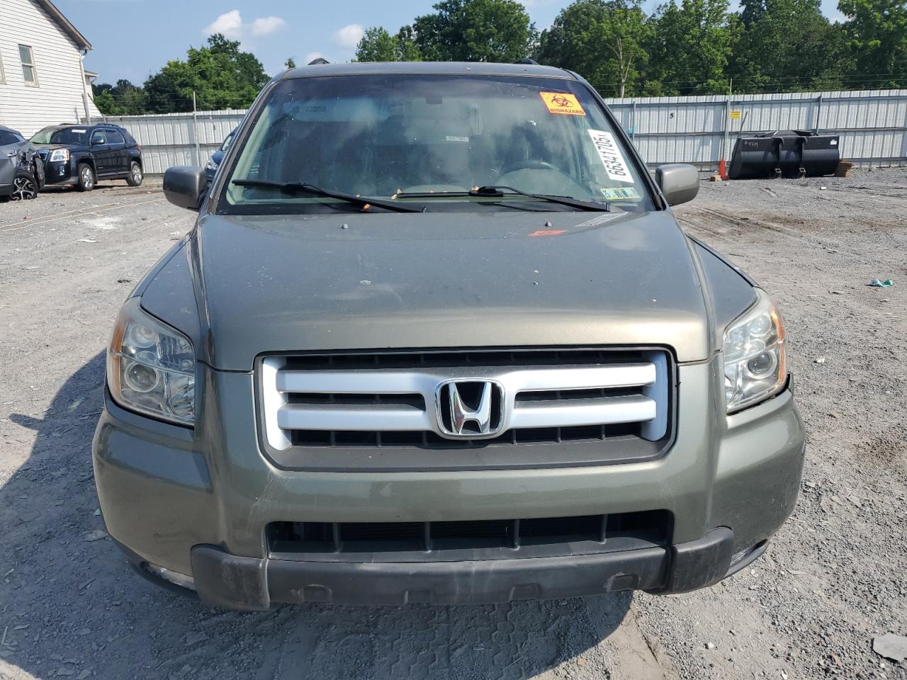 2007 Honda Pilot Exl VIN: 2HKYF18567H518666 Lot: 66341705