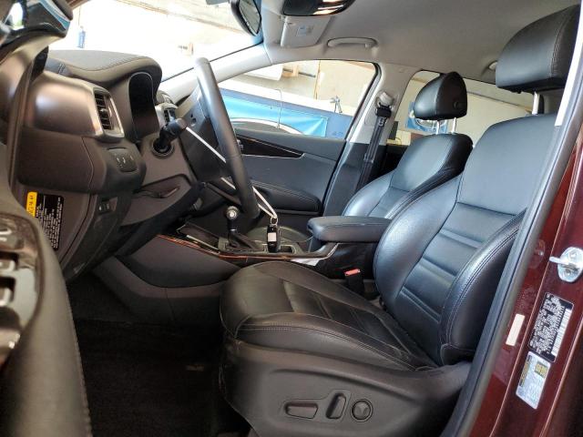  KIA SORENTO 2018 Burgundy