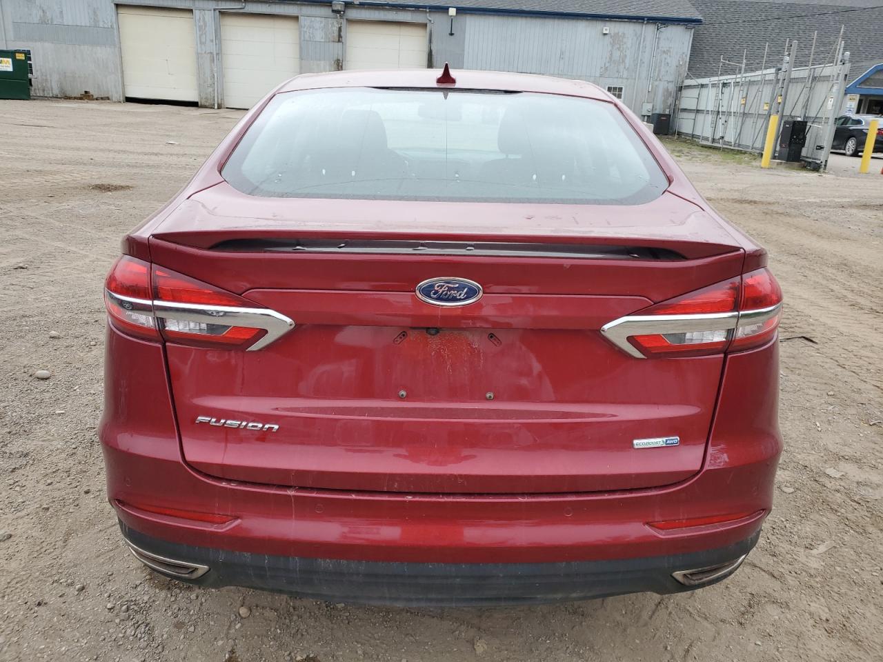2019 Ford Fusion Titanium VIN: 3FA6P0D94KR154654 Lot: 64683525