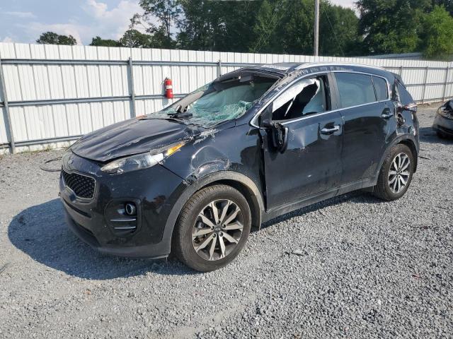  KIA SPORTAGE 2017 Черный