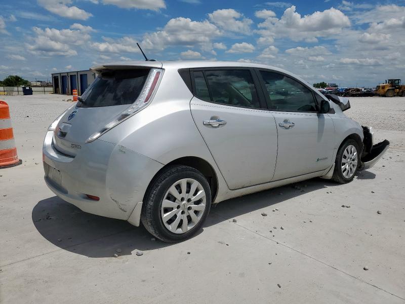  NISSAN LEAF 2015 Silver