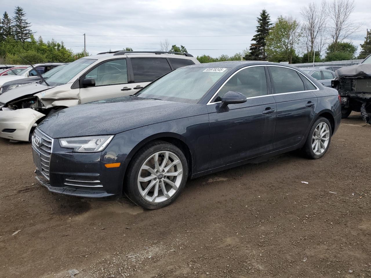 2017 Audi A4 Progressiv VIN: WAUBNAF43HN021110 Lot: 65978245
