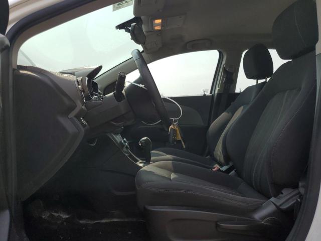  CHEVROLET SONIC 2015 White