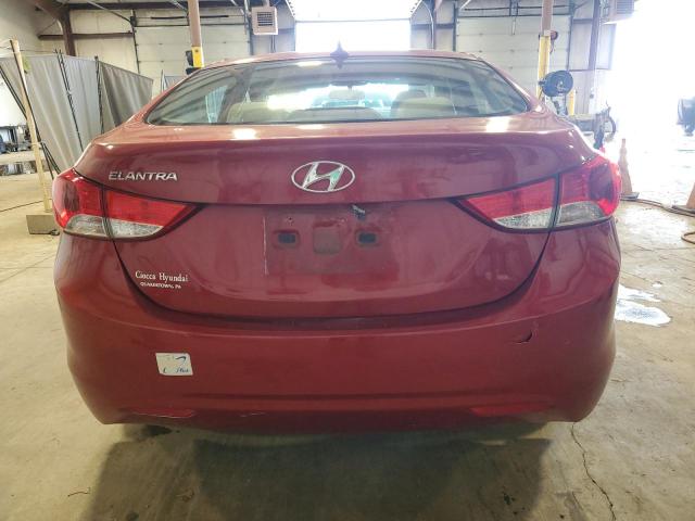  HYUNDAI ELANTRA 2013 Czerwony