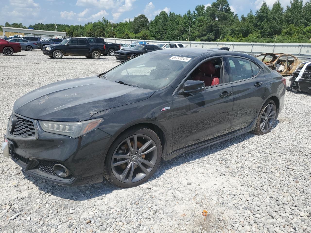 19uub2f6xja001429 19UUB2F6XJA001429 2018 Acura Tlx Tech+A
