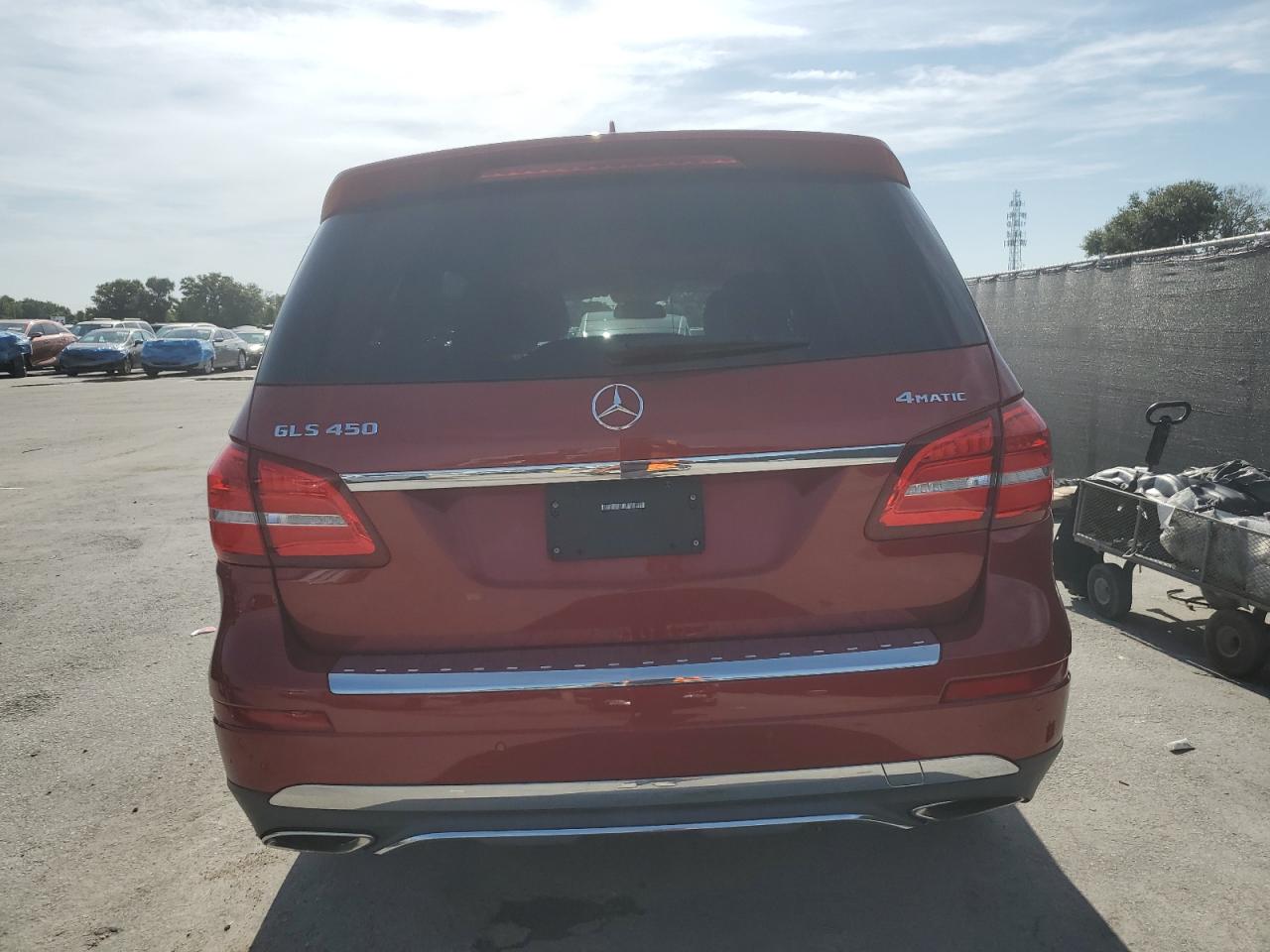 2018 Mercedes-Benz Gls 450 4Matic VIN: 4JGDF6EEXJB127167 Lot: 64361485
