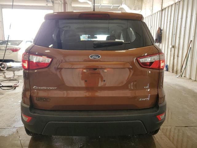  FORD ECOSPORT 2020 Оранжевый