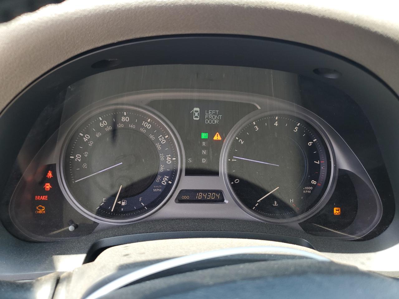 2007 Lexus Is 250 VIN: JTHBK262572033273 Lot: 65183565