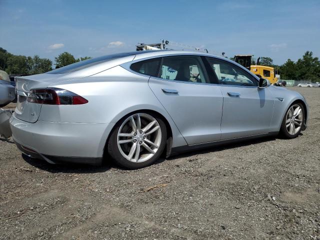 Hatchbacks TESLA MODEL S 2014 Srebrny