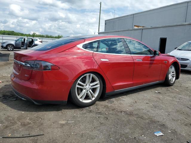 Hatchbacks TESLA MODEL S 2015 Red