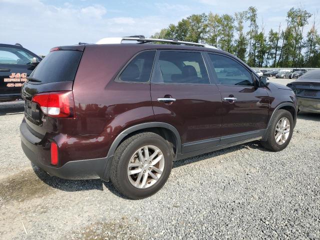  KIA SORENTO 2015 Maroon