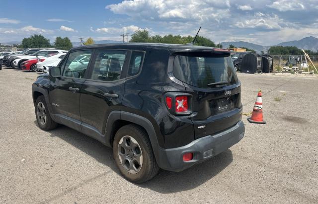 Parquets JEEP RENEGADE 2016 Czarny