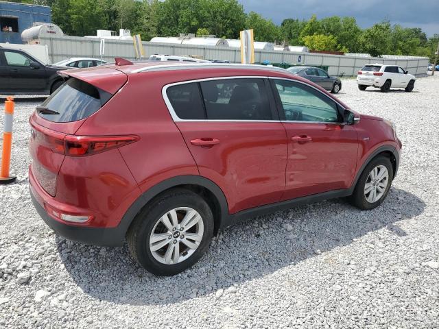  KIA SPORTAGE 2018 Czerwony