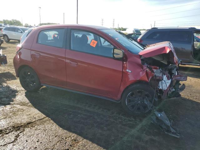  MITSUBISHI MIRAGE 2022 Czerwony