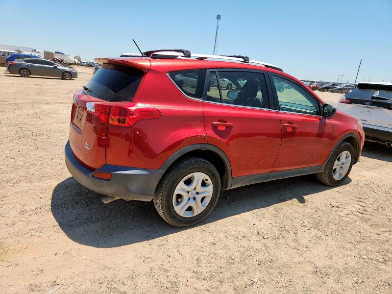  TOYOTA RAV4 2015 Czerwony