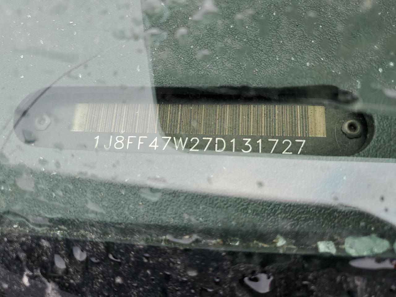 2007 Jeep Compass VIN: 1J8FF47W27D131727 Lot: 66950285