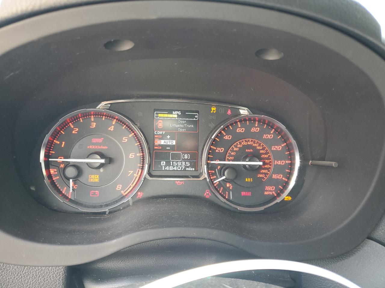 2016 Subaru Wrx Sti VIN: JF1VA2M62G9807435 Lot: 65050795