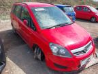 2014 VAUXHALL ZAFIRA EXC for sale at Copart BRISTOL