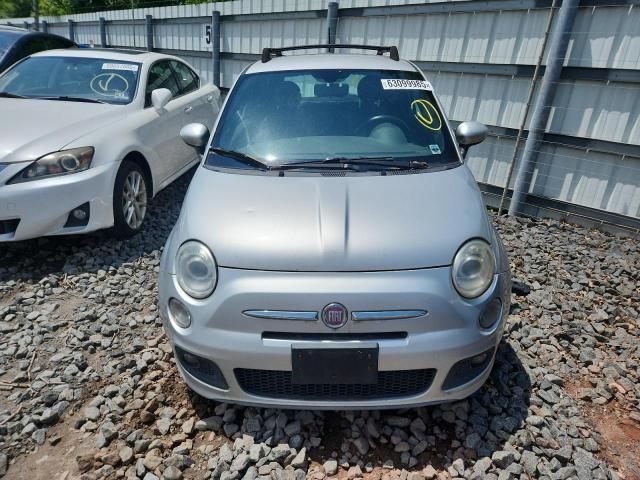  FIAT 500 2012 Серебристый