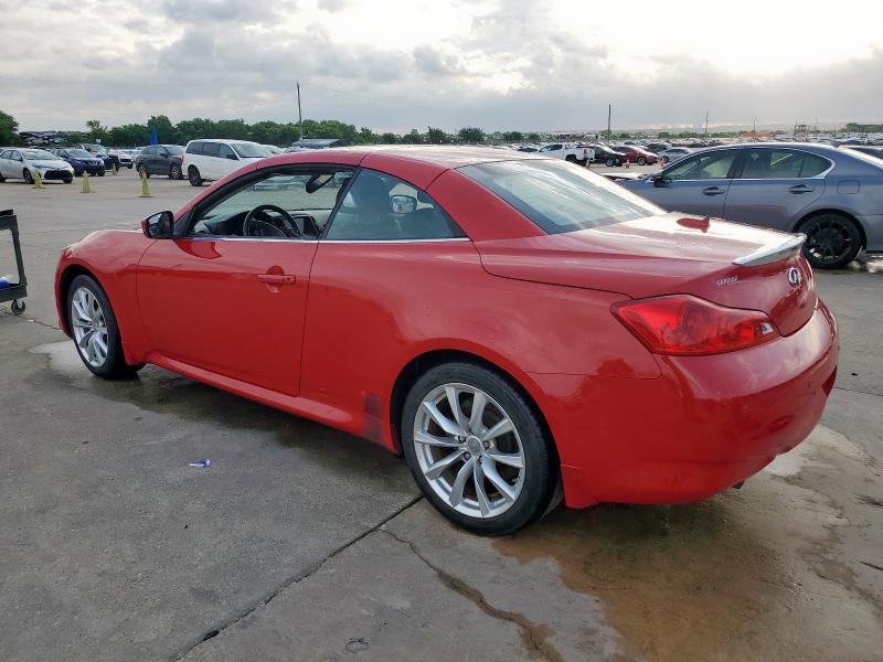  INFINITI G37 2013 Czerwony