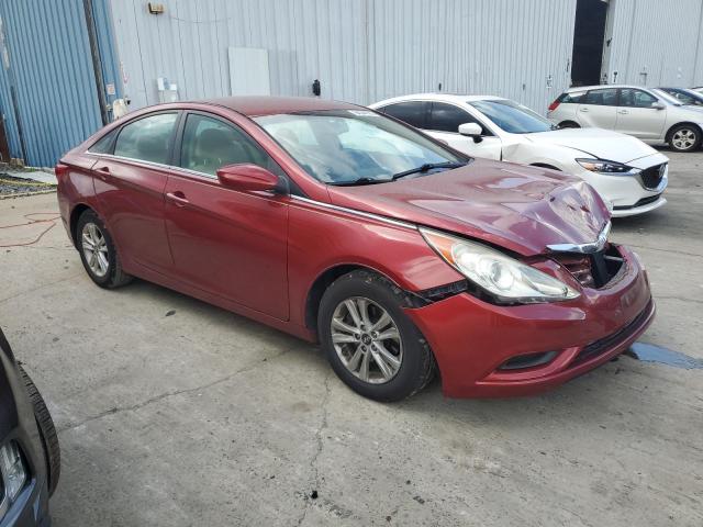  HYUNDAI SONATA 2013 Czerwony