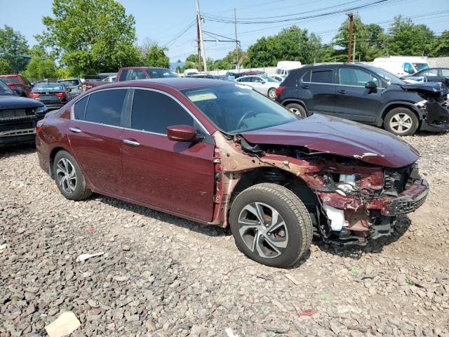  HONDA ACCORD 2017 Бургунді