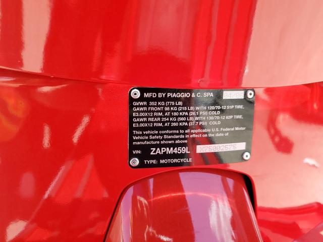 2007 VESPA GTS 250  