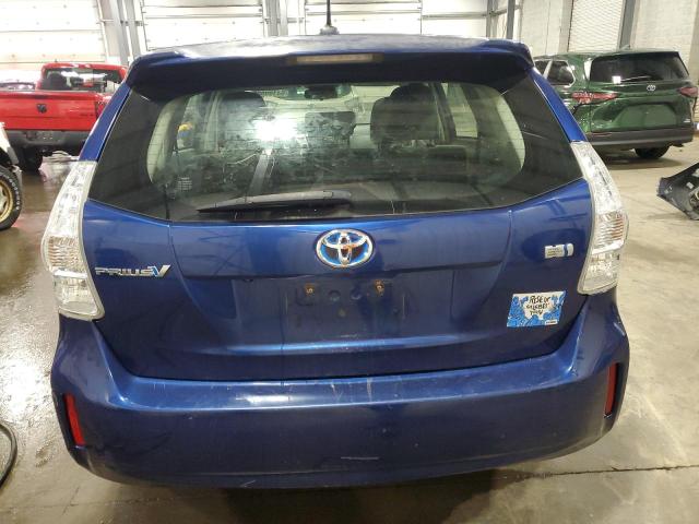  TOYOTA PRIUS 2012 Blue