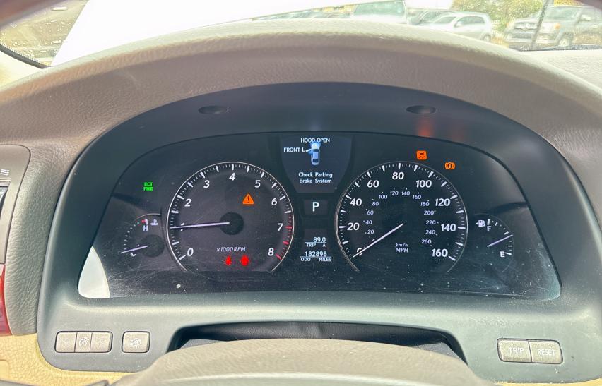 2009 LEXUS LS 460  