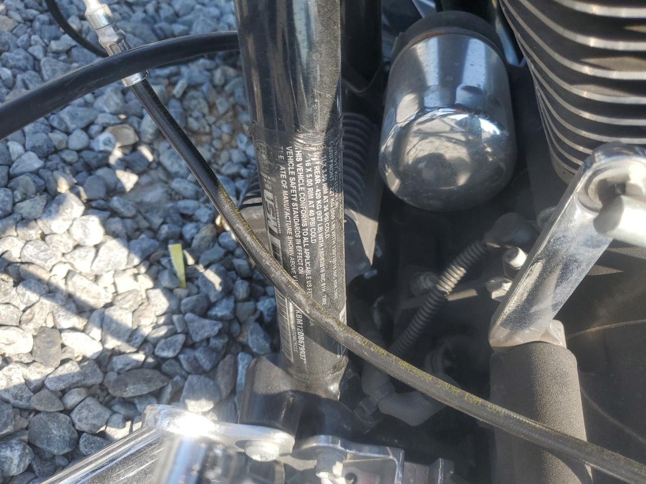 2013 Harley-Davidson Flhx Street Glide VIN: 1HD1KBM12DB679937 Lot: 63656365