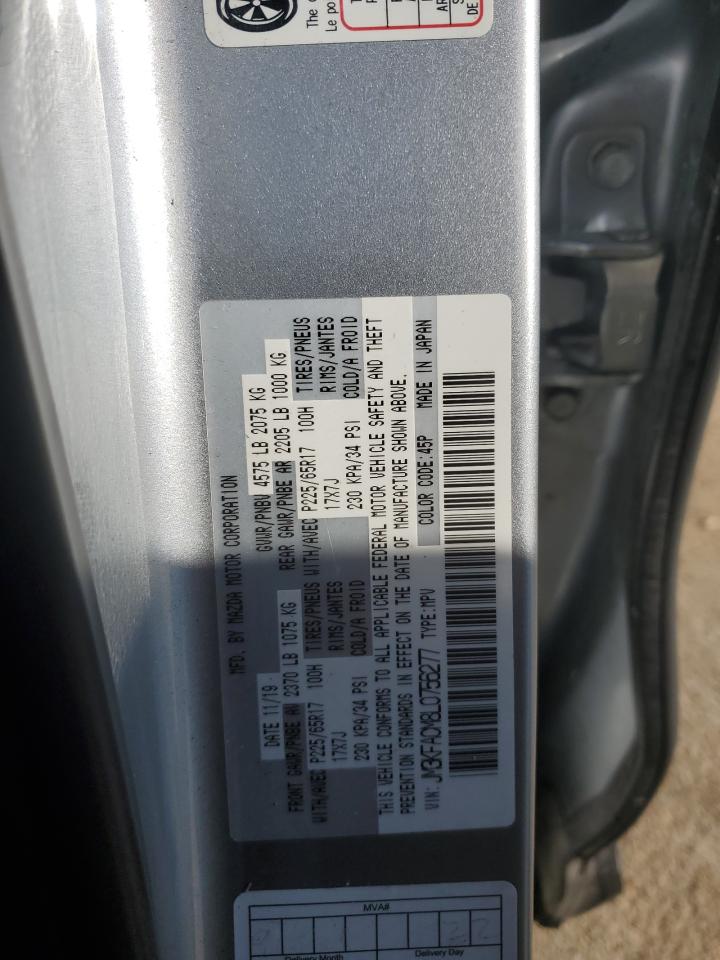 2020 Mazda Cx-5 Touring VIN: JM3KFACM8L0756277 Lot: 64109905