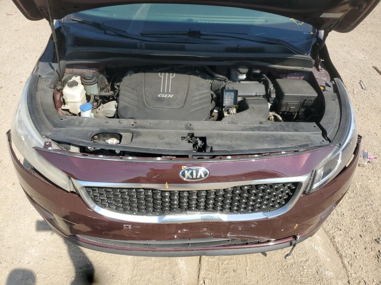 2017 Kia Sedona Lx VIN: KNDMB5C15H6266281 Lot: 65372205