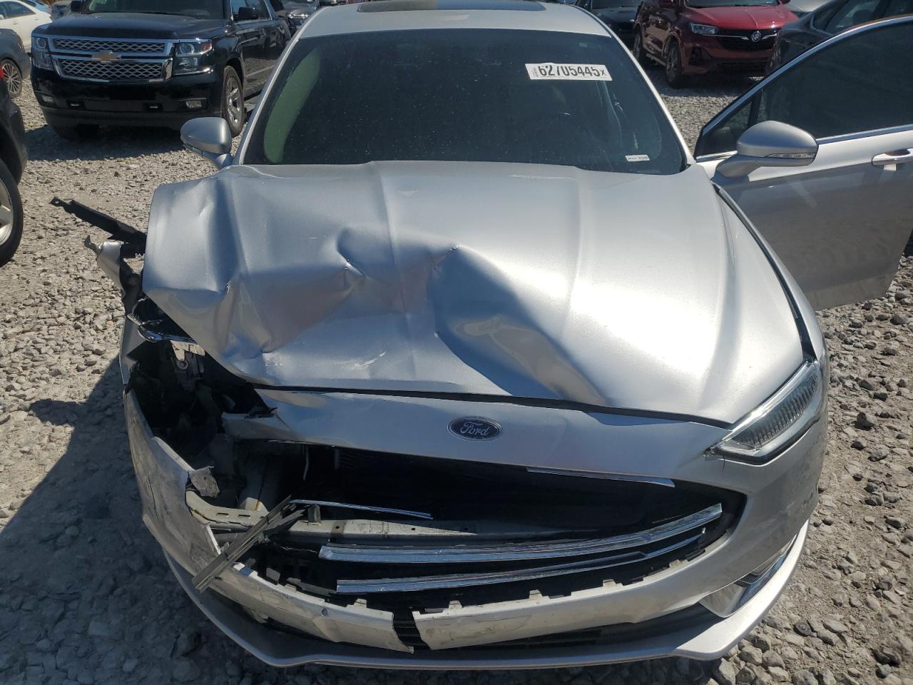 2018 Ford Fusion Titanium/Platinum VIN: 3FA6P0D9XJR155435 Lot: 62705445