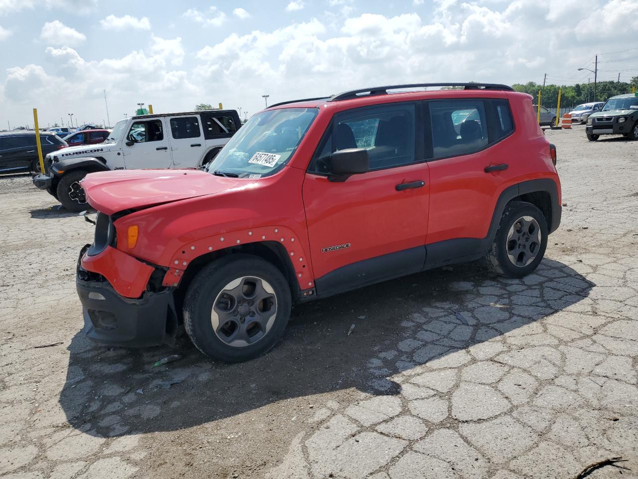 2015 Jeep Renegade Sport VIN: ZACCJAAHXFPC30782 Lot: 64577485