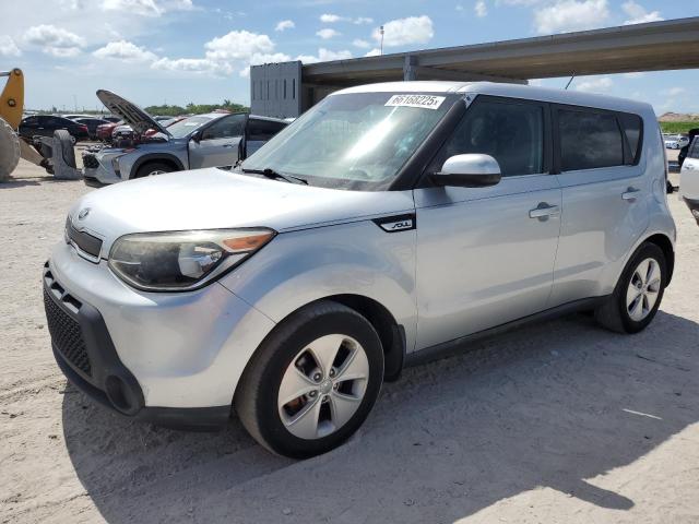  KIA SOUL 2016 Silver