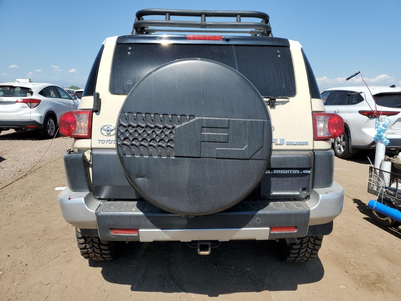 2008 Toyota Fj Cruiser VIN: JTEBU11F58K006183 Lot: 63282015