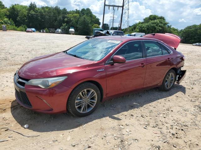  TOYOTA CAMRY 2015 Czerwony