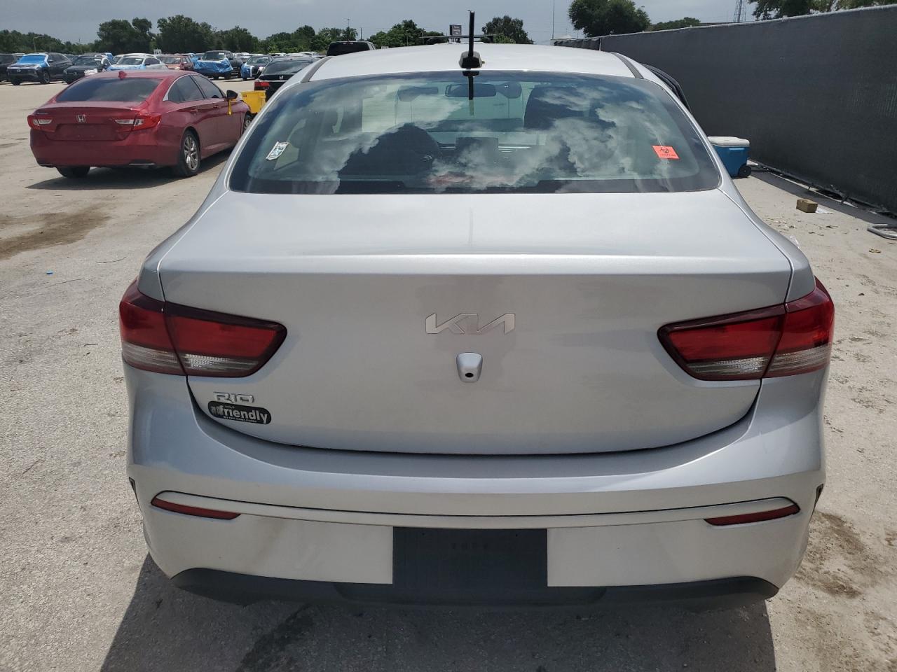 2022 Kia Rio Lx VIN: 3KPA24ADXNE457873 Lot: 66336335