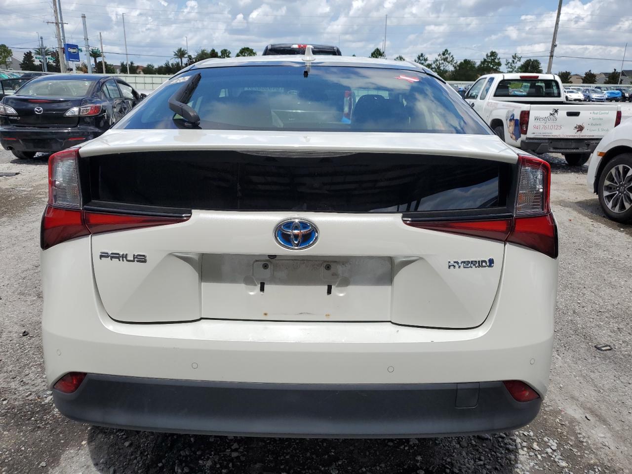 2019 Toyota Prius VIN: JTDKARFU9K3093204 Lot: 64930625