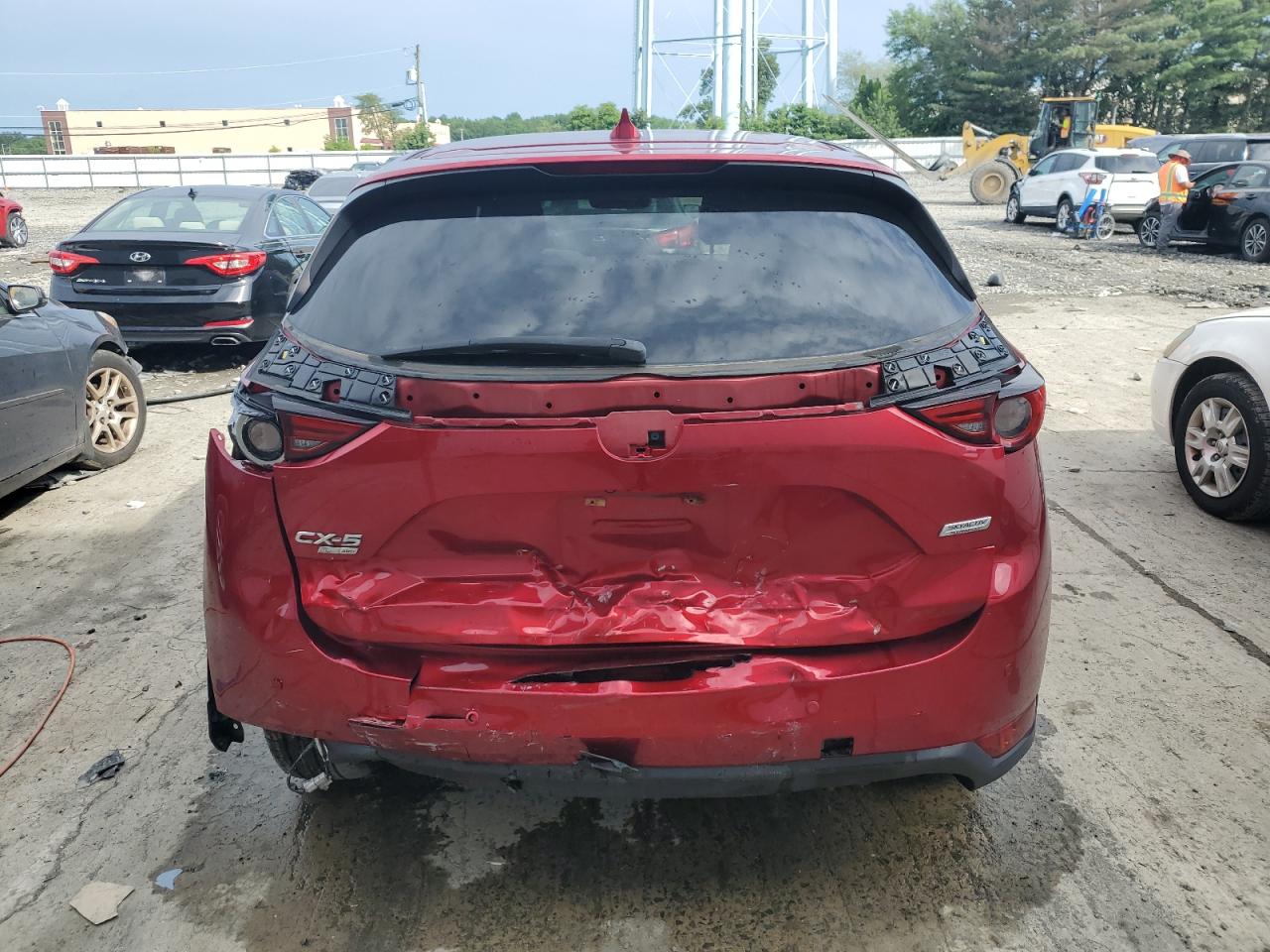 2019 Mazda Cx-5 Signature VIN: JM3KFBEY0K0599137 Lot: 64004175