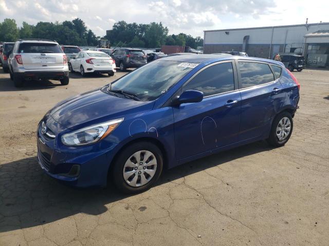 Hatchbacks HYUNDAI ACCENT 2016 Blue