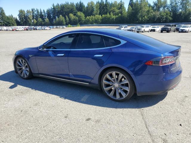 TESLA MODEL S 2015 Blue
