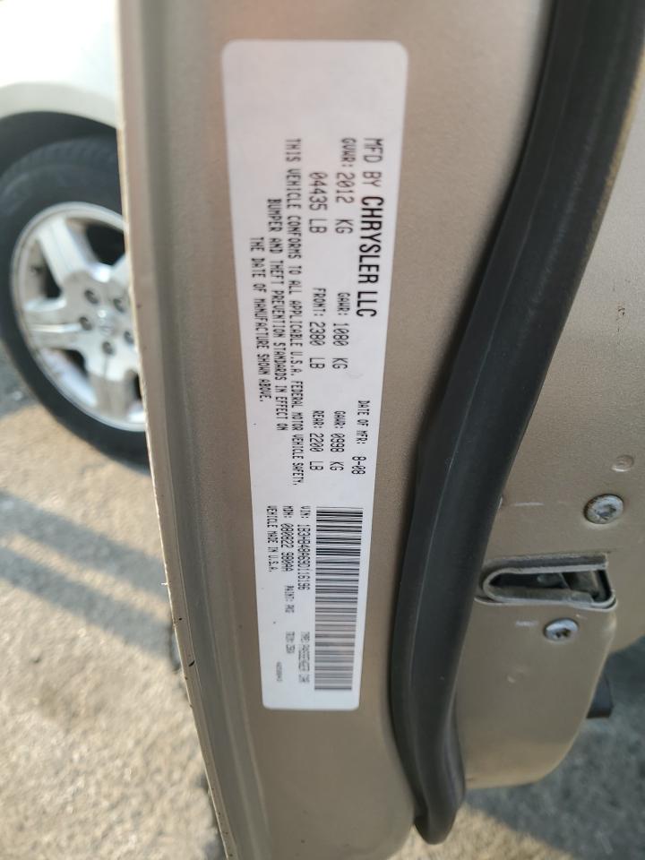 2009 Dodge Caliber Sxt VIN: 1B3HB48A69D116196 Lot: 65031935