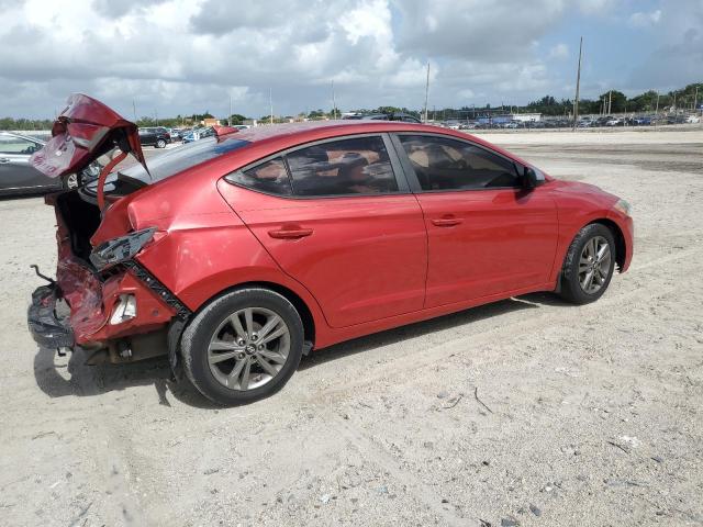  HYUNDAI ELANTRA 2017 Czerwony
