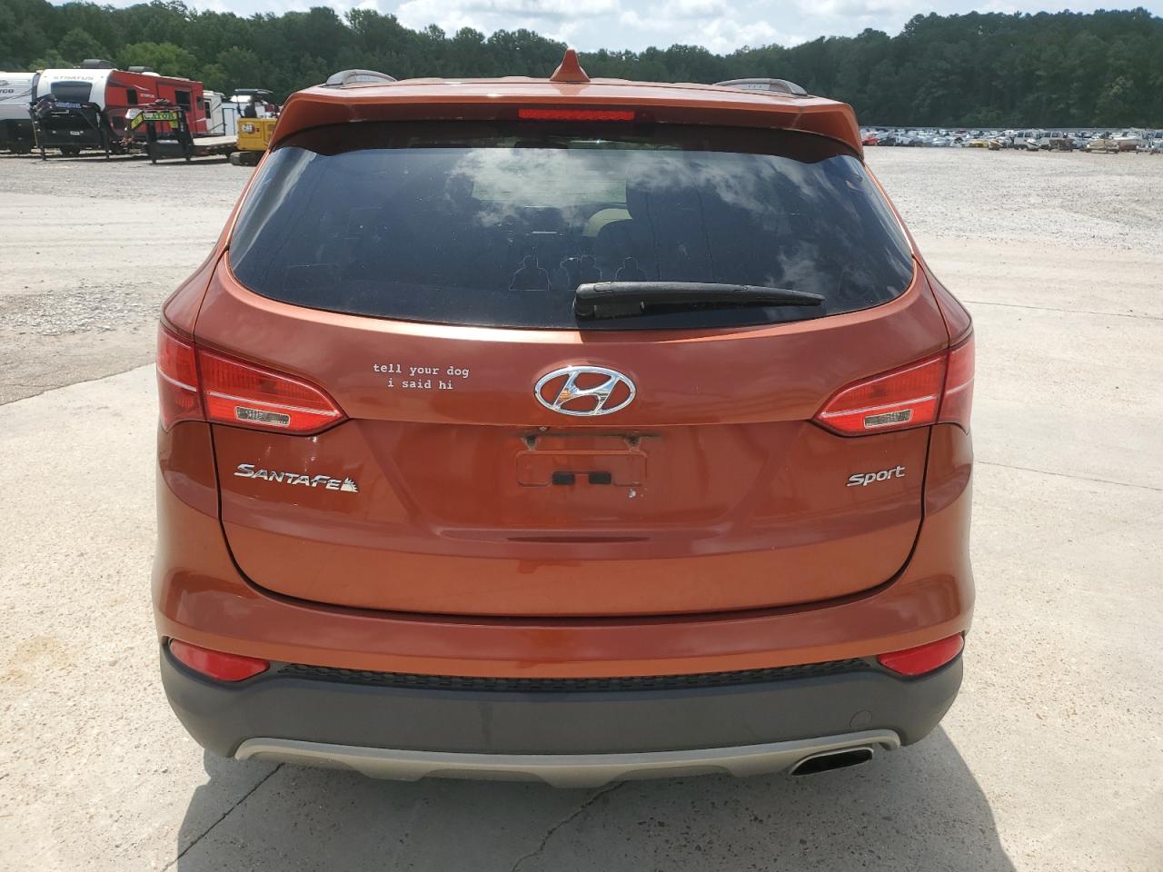 2014 Hyundai Santa Fe Sport VIN: 5XYZU3LB1EG203815 Lot: 62180905