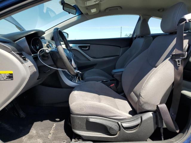  HYUNDAI ELANTRA 2013 Blue