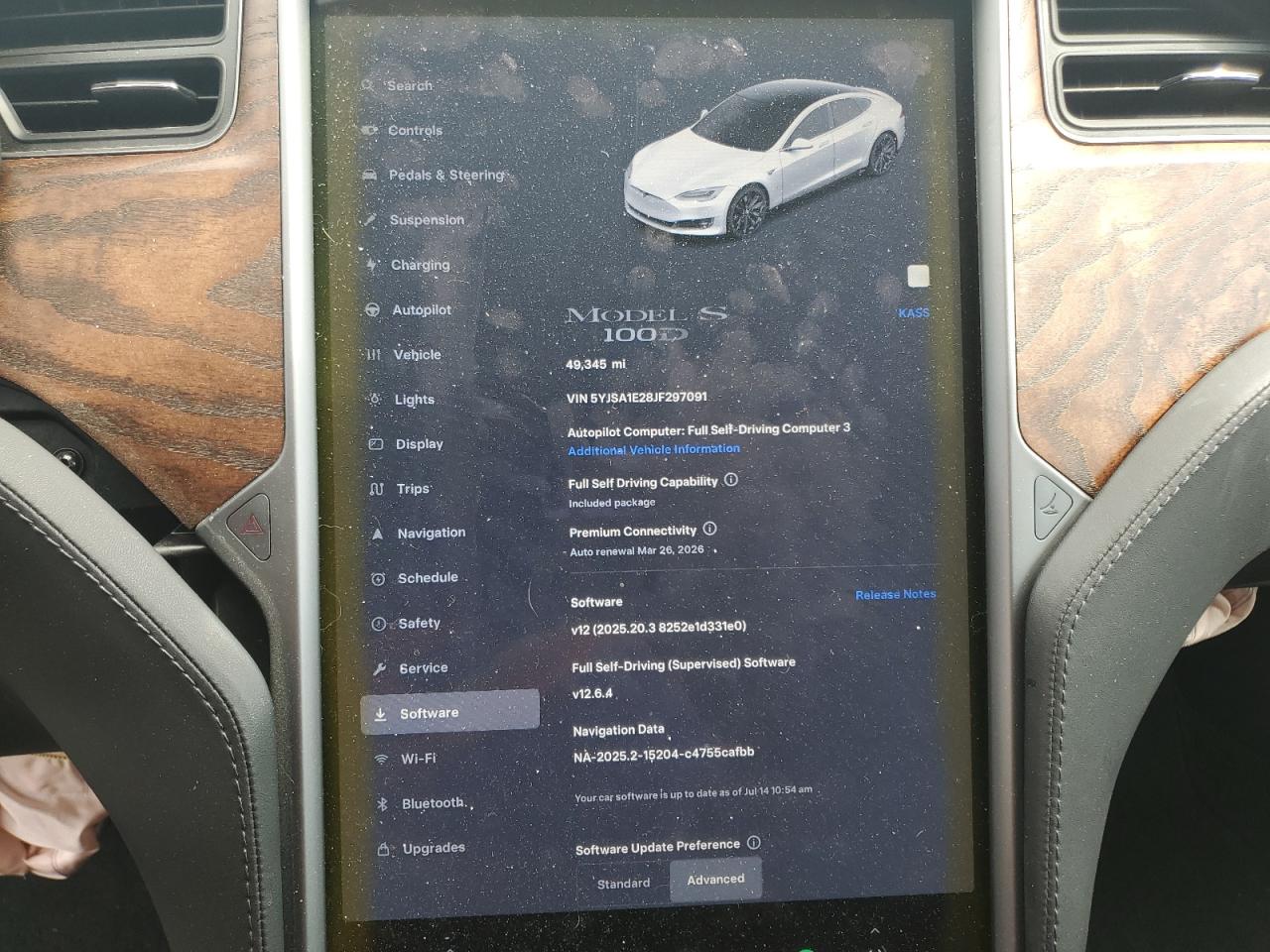 2018 Tesla Model S VIN: 5YJSA1E28JF297091 Lot: 64700485