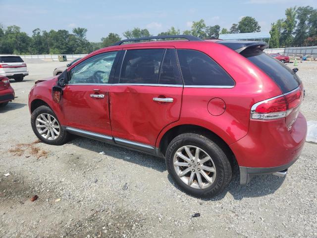  LINCOLN MKX 2012 Czerwony